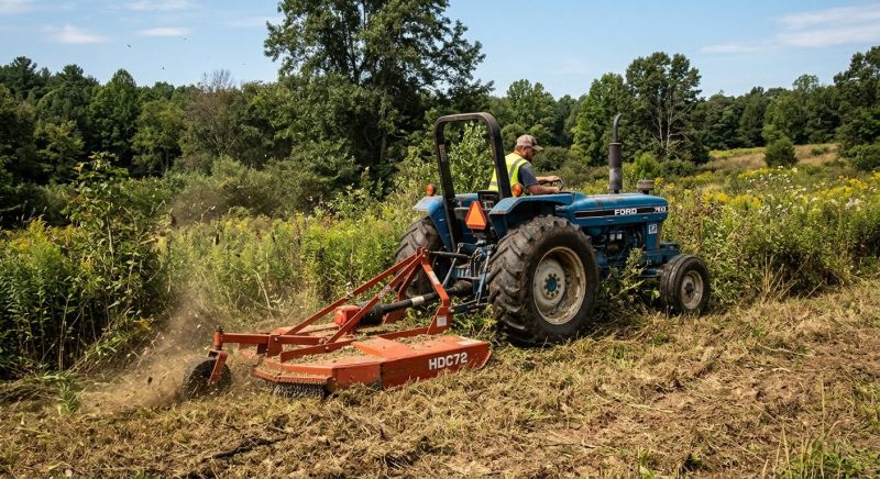 Tractor Mowing in Duluth, MN